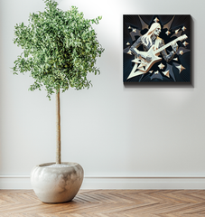 Musical Mirage Wrapped Canvas