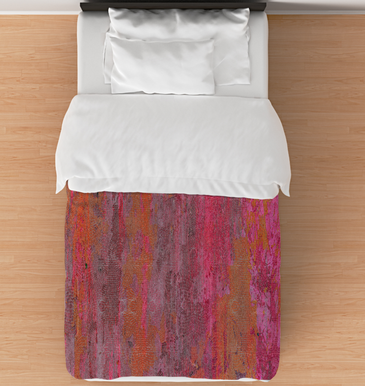 Silver Eleganza Duvet Cover