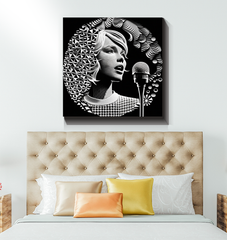 Acoustic Serenade Wrapped Canvas