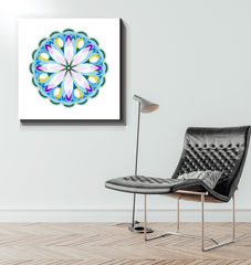 Mandala Enchantment Glass Print - Beyond T-shirts