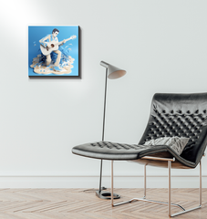 High-quality print of Ethereal Elegance Wrapped Canvas