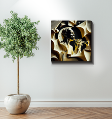 Vibrato Vistas Wrapped Canvas