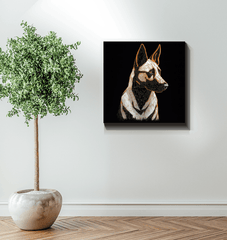 Majestic Husky Snowy Gaze - Beyond T-shirts