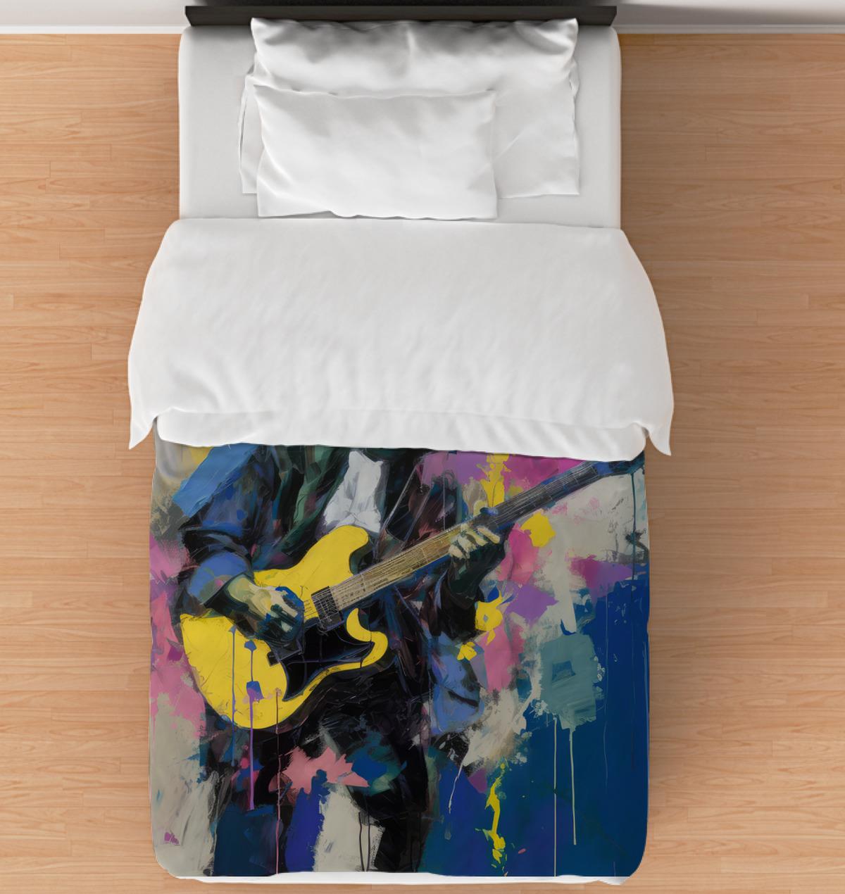 Serene Abstract Duvet Cover