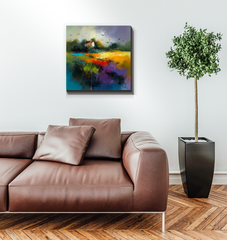 Coastal Sunset Bliss Wrapped Canvas