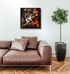 Instrumental Illusion Wrapped Canvas