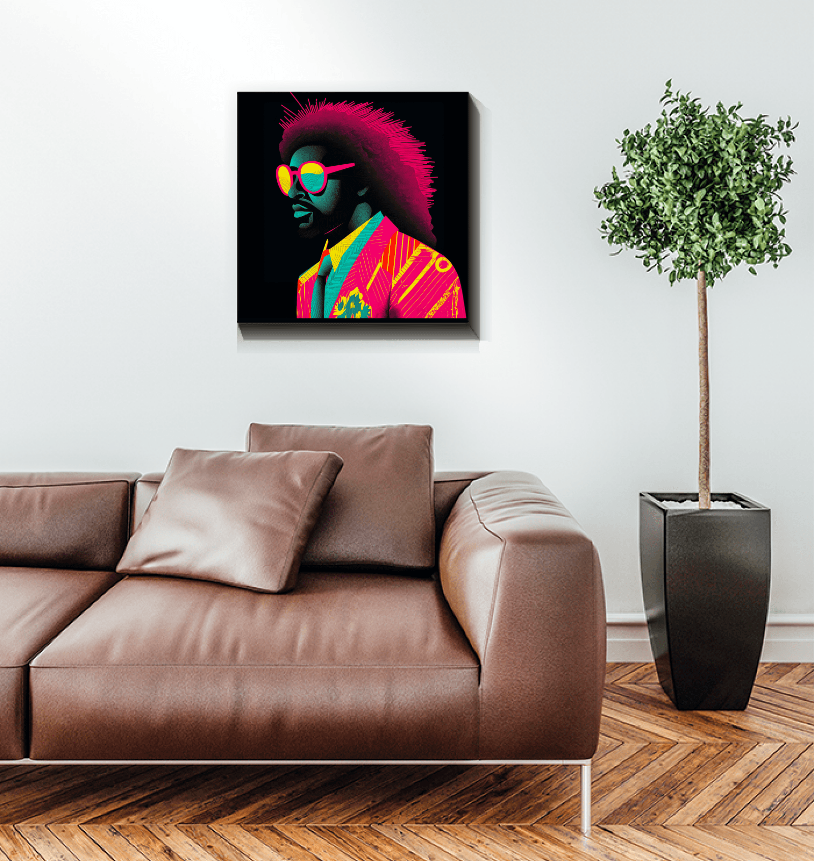 Runway Reverie Canvas Art Print - Beyond T-shirts