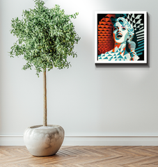 Rockabilly Rhythms art piece for home decor