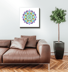 Mandala Blossom Ceramic Mural - Beyond T-shirts