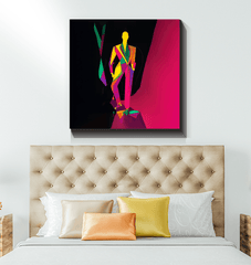 Bold Geometric Fashion Canvas - Beyond T-shirts
