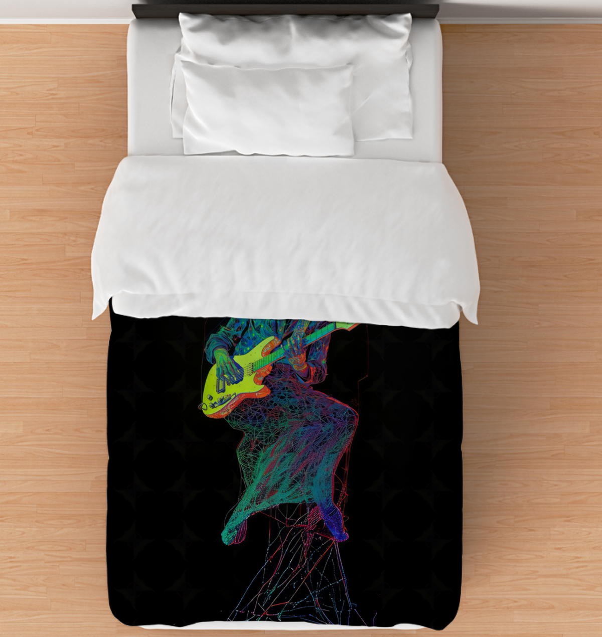 Meadow Melodies Duvet Cover - Front View