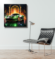 Luxury Limousine Wrapped Canvas