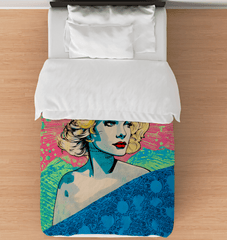 Surfing Serenity Duvet Cover - Beyond T-shirts