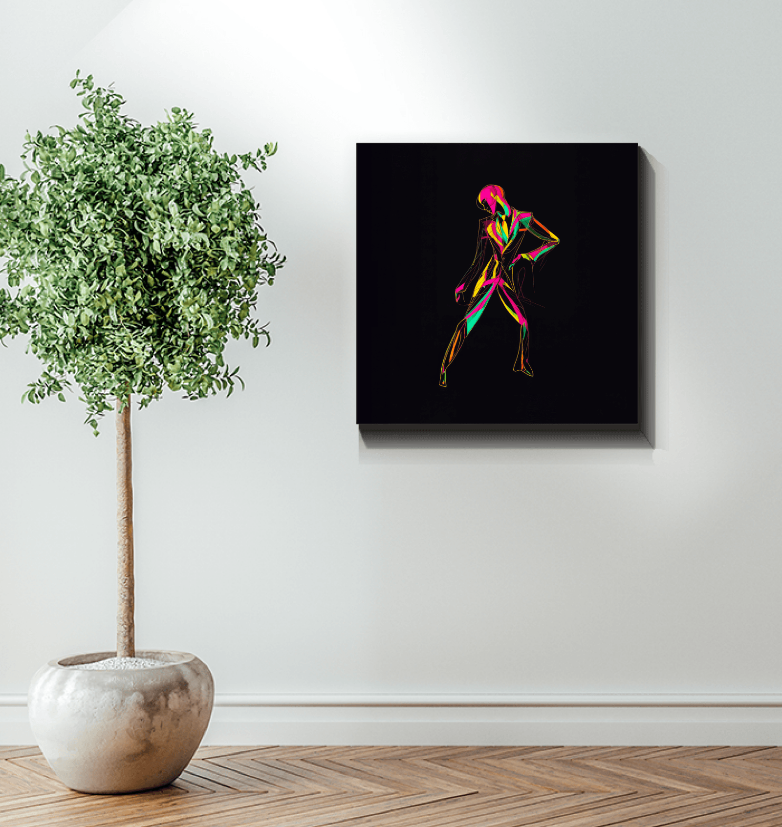 Modern Minimalist Fashion Canvas - Beyond T-shirts
