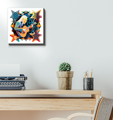 Tuneful Tunes Wrapped Canvas