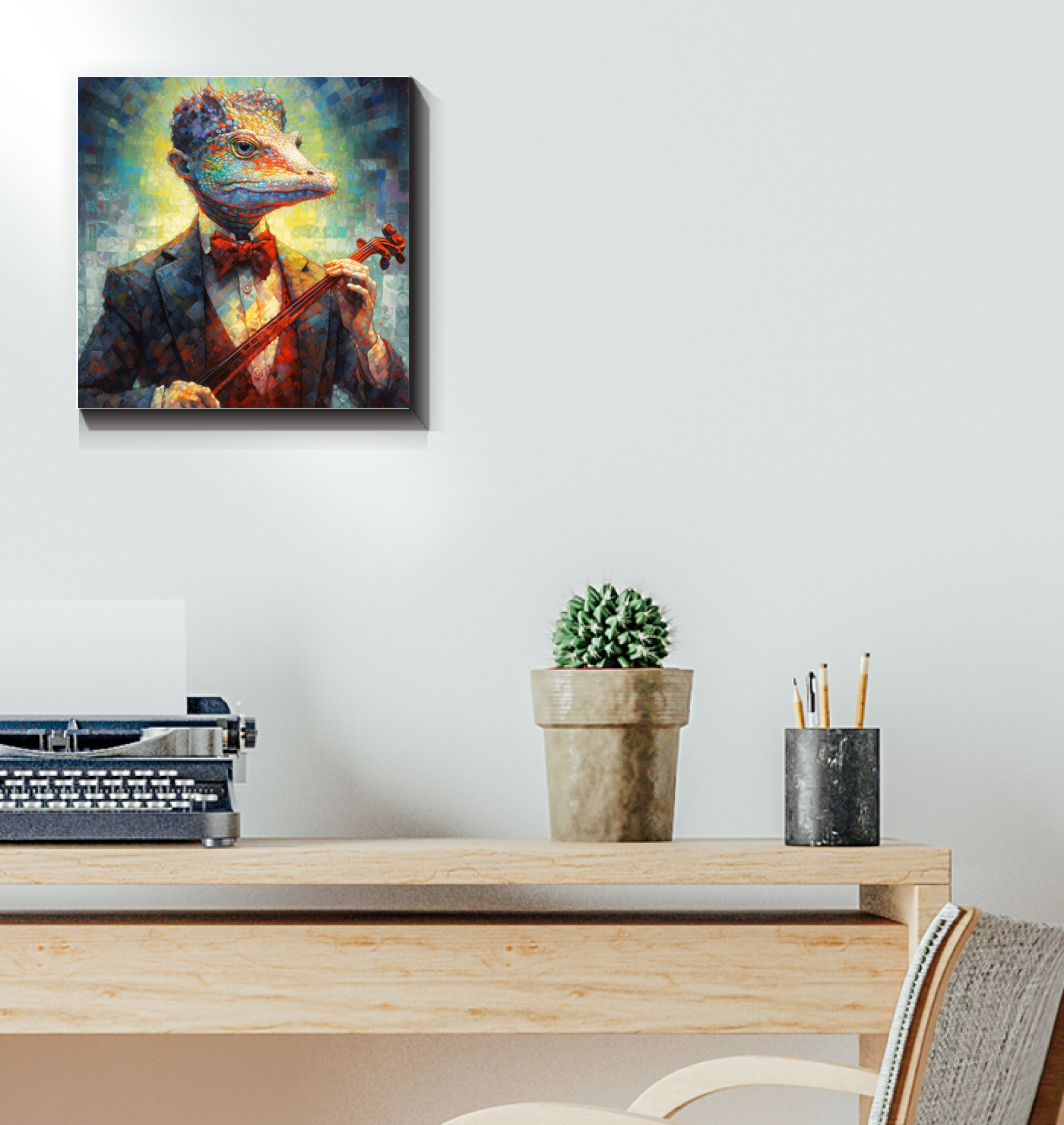 Colorful Peacock Wall Decor.