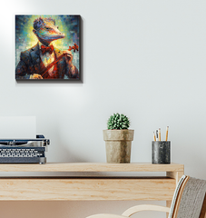 Colorful Peacock Wall Decor.