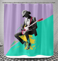 Fashion Forward Elegance Shower Curtain - Beyond T-shirts