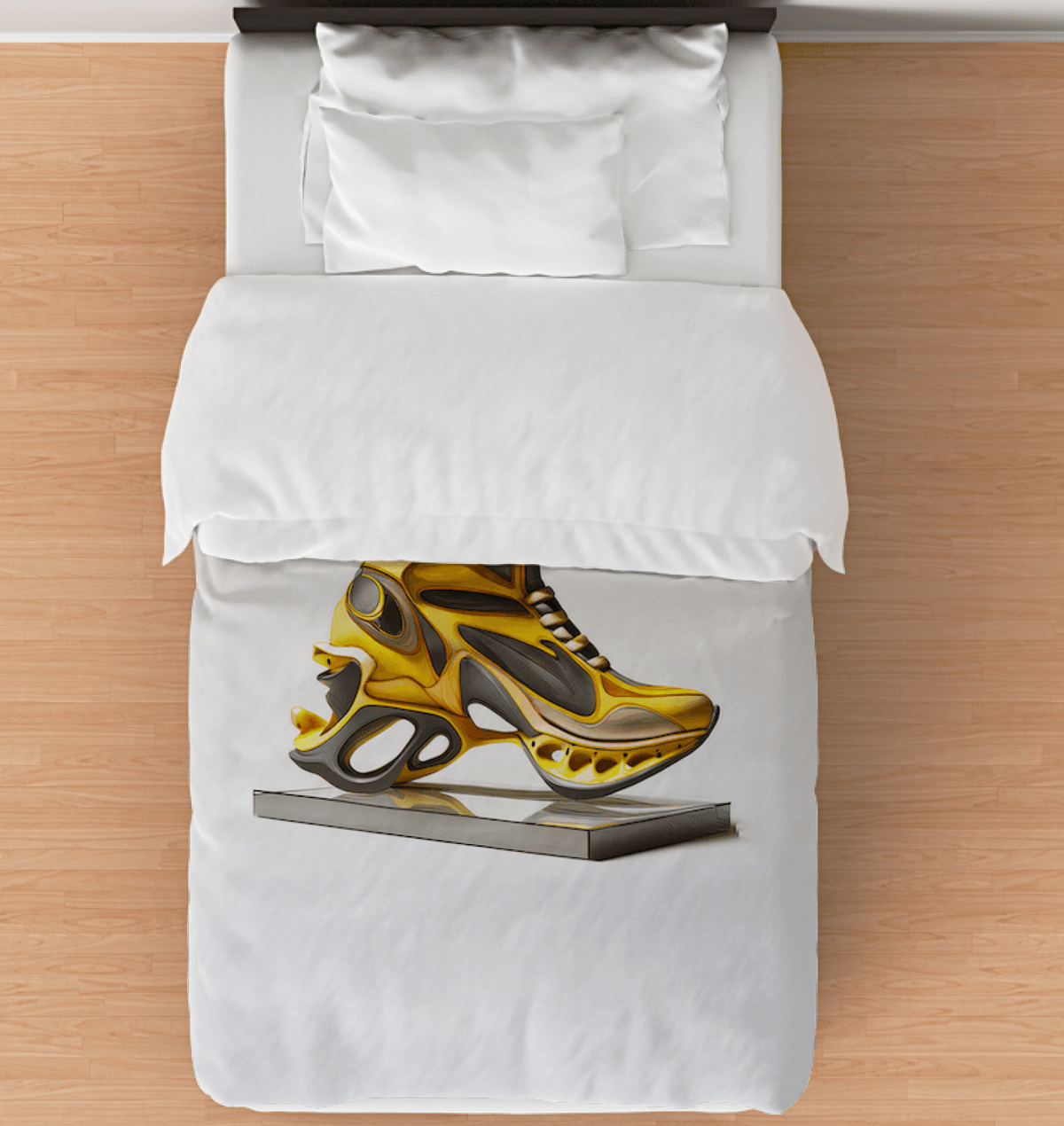 Futuristic Shoe Elegance Comforter - Beyond T-shirts