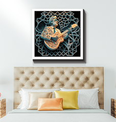 Vinyl Revival Wrapped Canvas