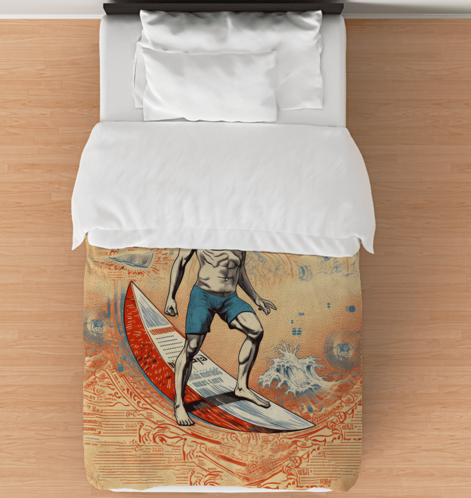 Wave Paradise Bedding Ensemble - Beyond T-shirts