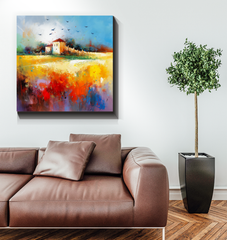Enchanted Woodland Path Wrapped Canvas
