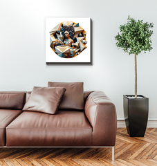 Octave Odyssey Wrapped Canvas