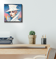 Modern Muse Artwork on Wrapped Canvas