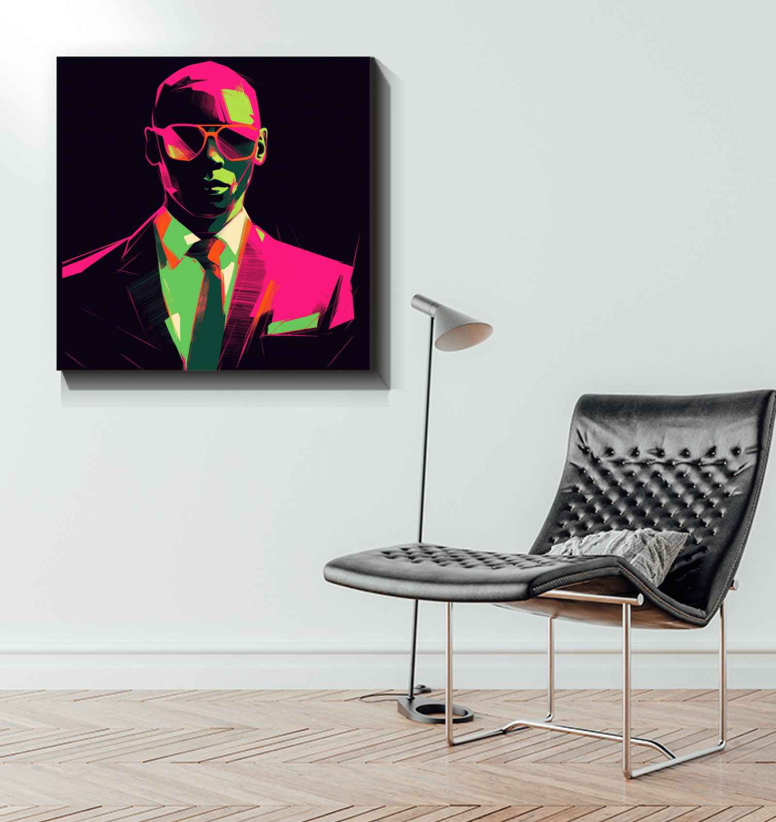 Stylish Silhouettes Canvas Art - Beyond T-shirts