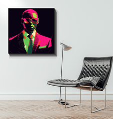 Stylish Silhouettes Canvas Art - Beyond T-shirts