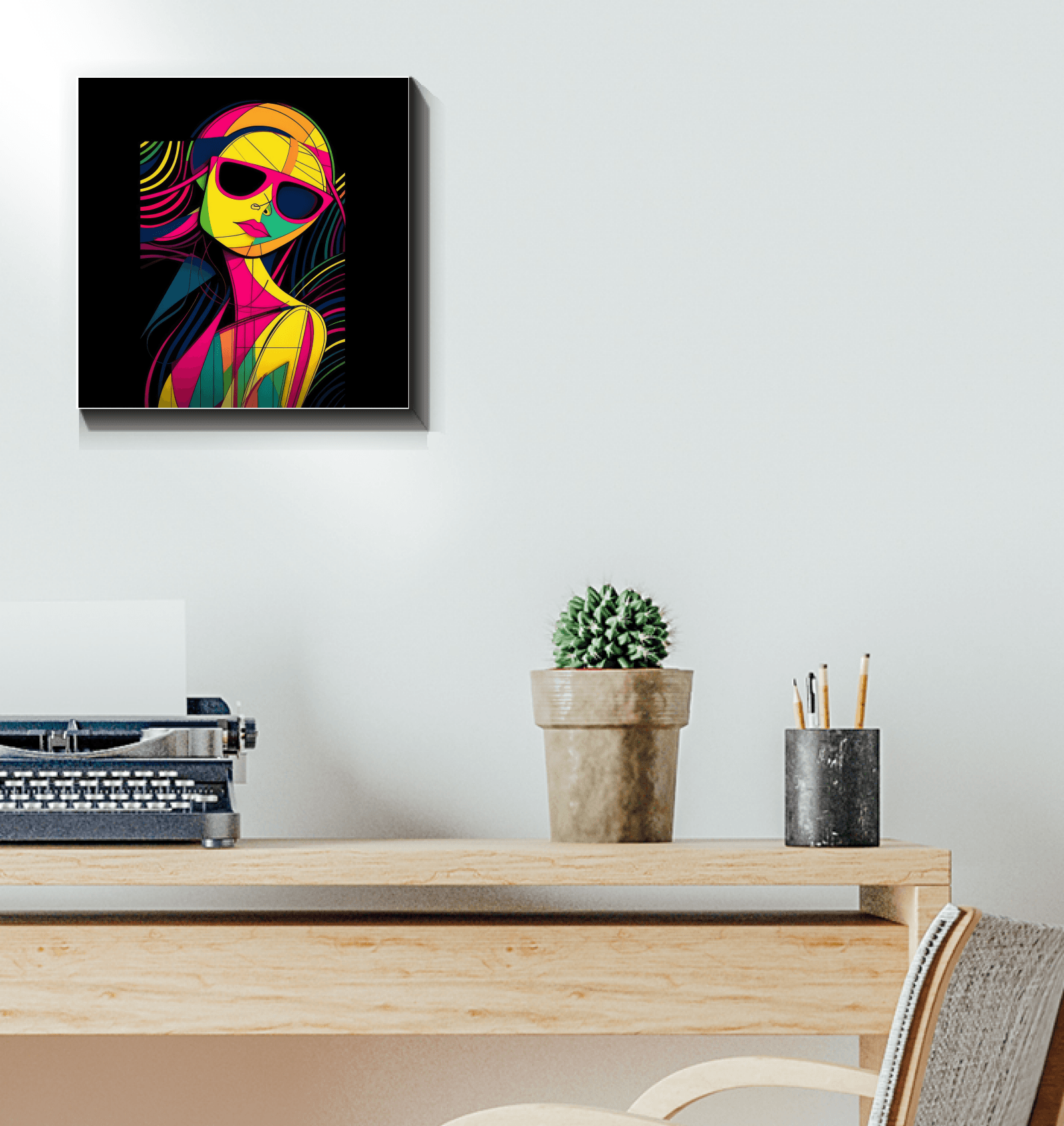 Chic Elegance Runway Canvas Print - Beyond T-shirts