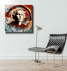 Surfing Euphony Canvas Print - Beyond T-shirts