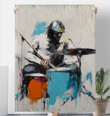 Abstract Aspirations Sherpa Blanket