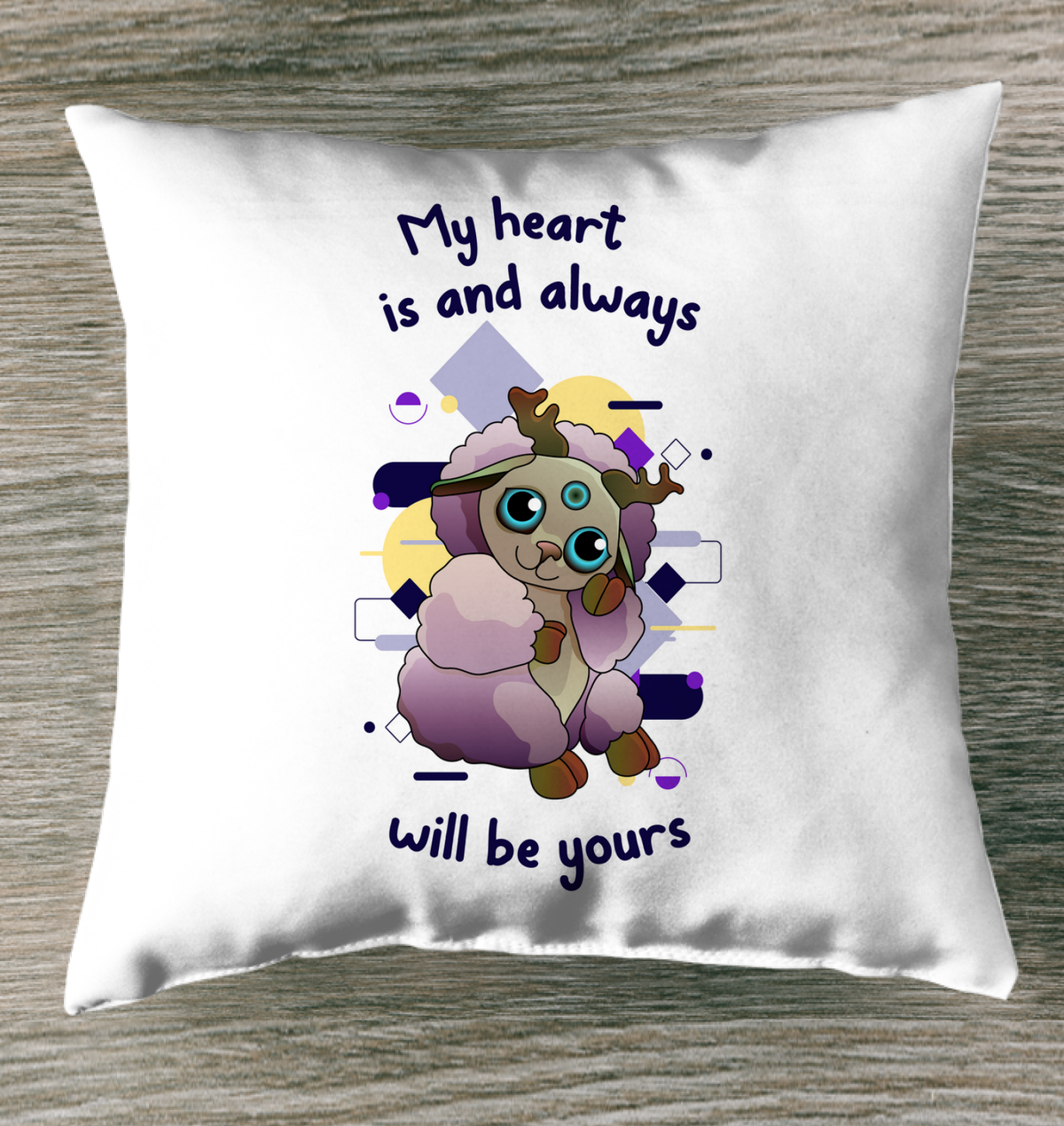 My Heart Always Yours Indoor Pillow