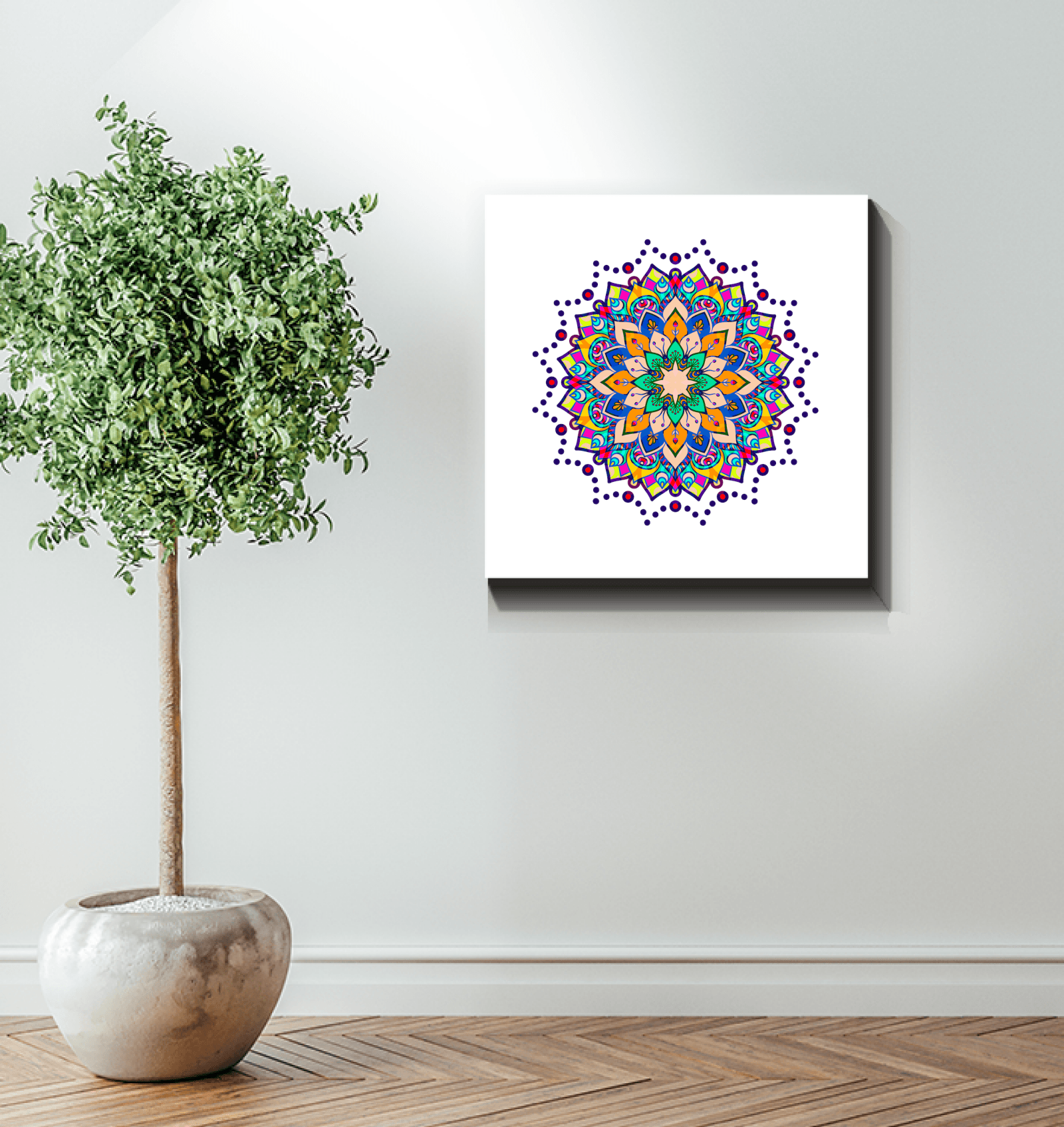 Bohemian Mandala Dreams Canvas Print - Beyond T-shirts