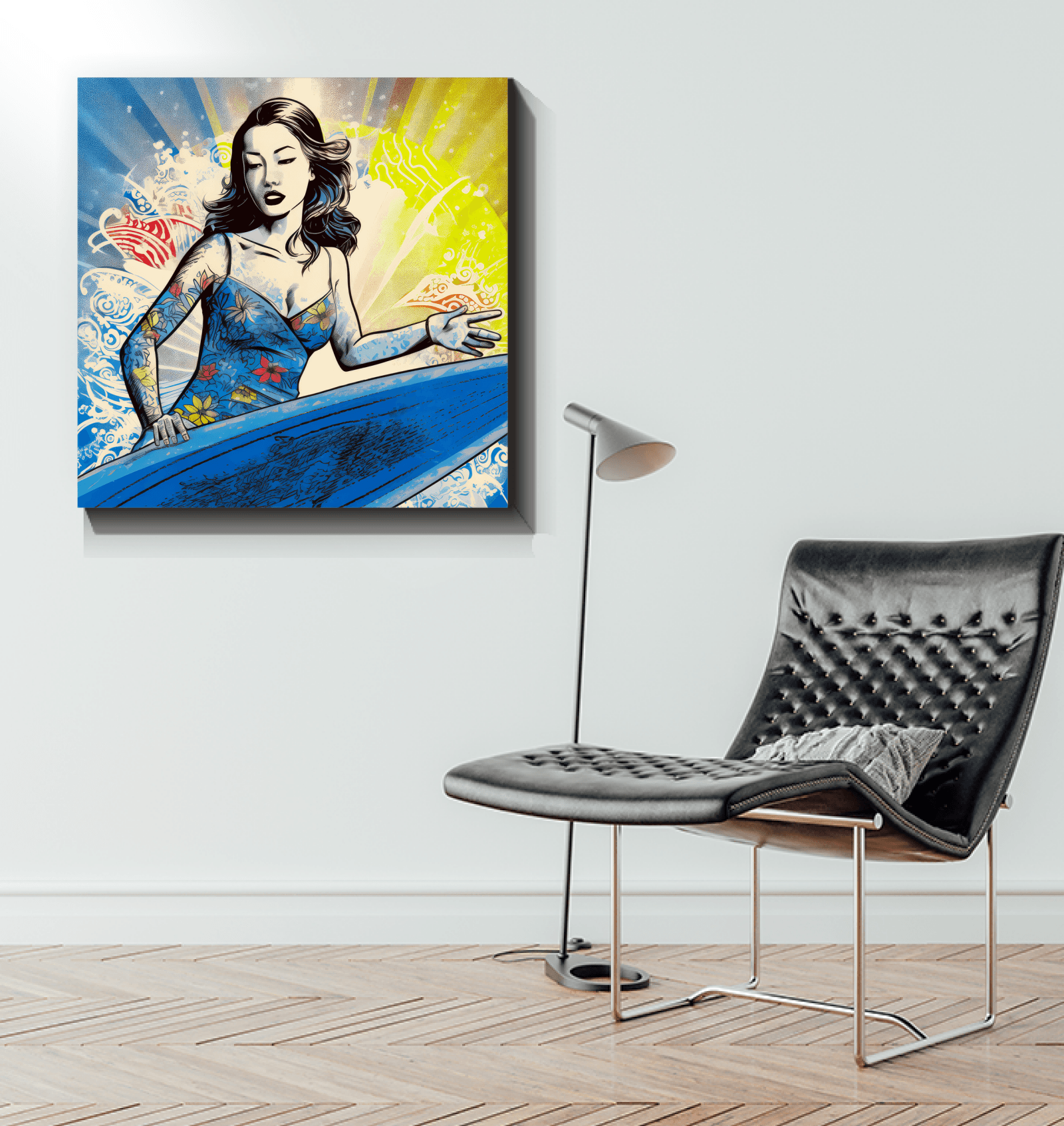 Tidal Energy Canvas Print - Beyond T-shirts