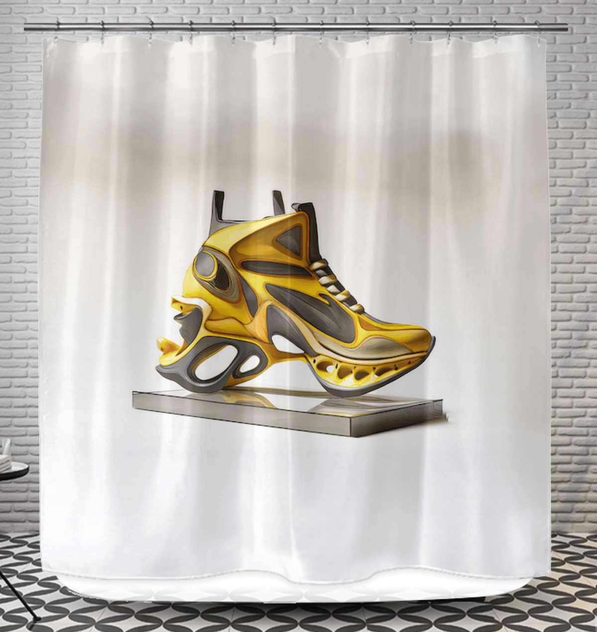 FuturEdge Futuristic Shoe Curtain - Beyond T-shirts