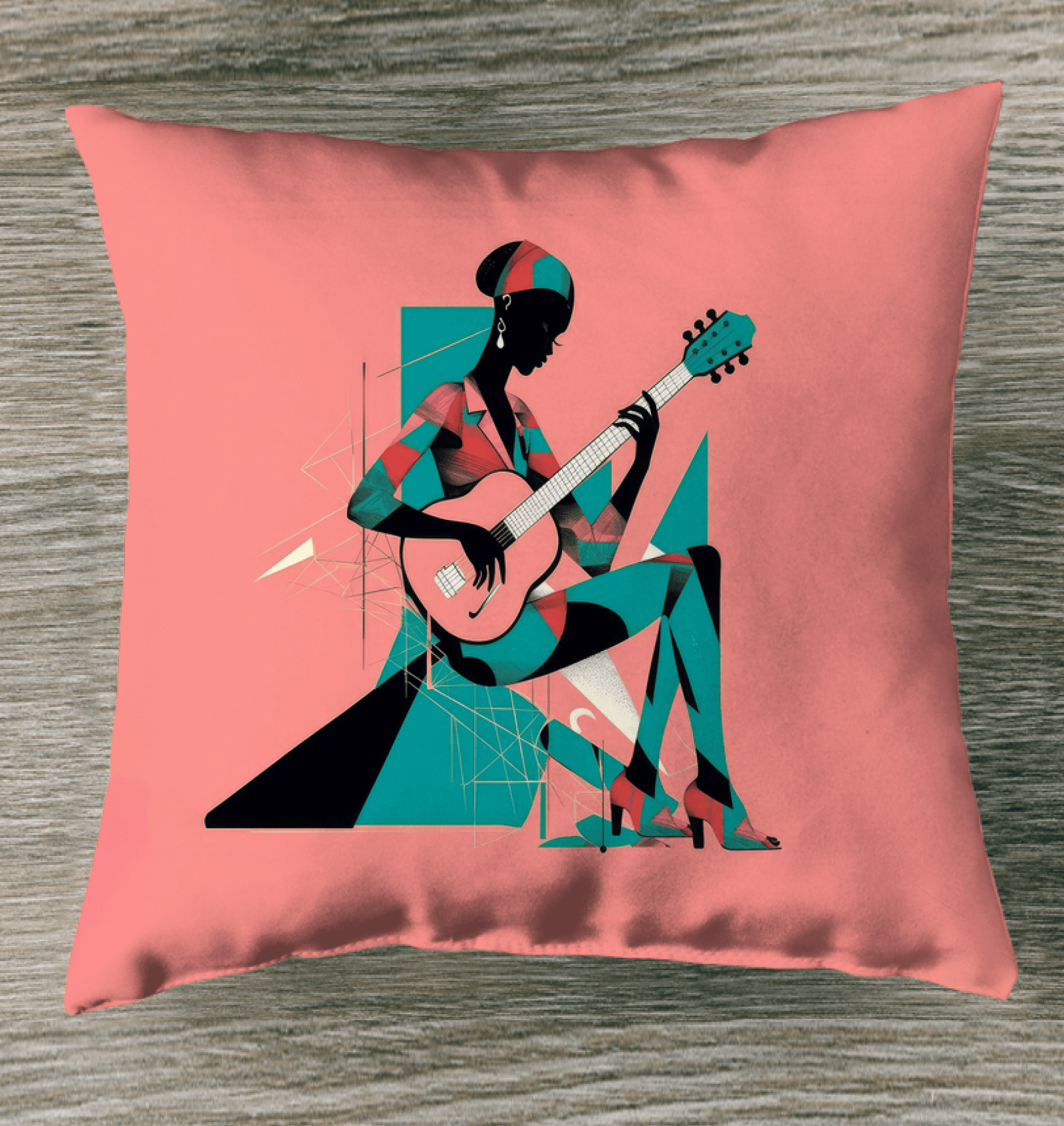 Hip Hop Couture Patio Pillow - Beyond T-shirts
