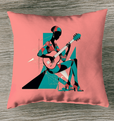 Hip Hop Couture Patio Pillow - Beyond T-shirts