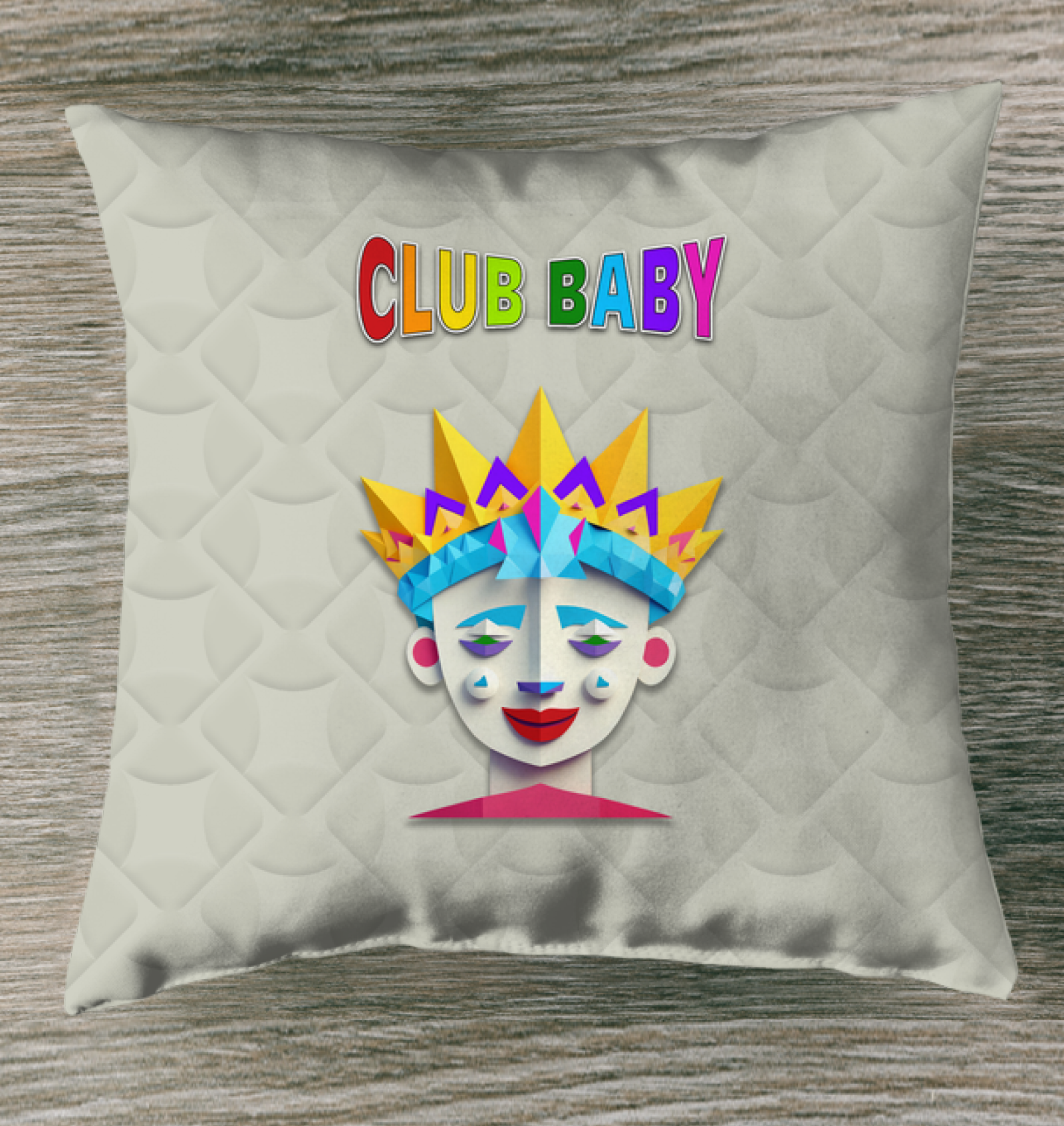 Front view of Fairy Wings Delight Indoor Pillow.