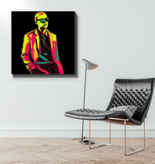 Stylish Silhouettes Canvas Art - Beyond T-shirts
