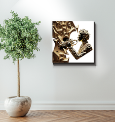 Crescendo Charms Wrapped Canvas