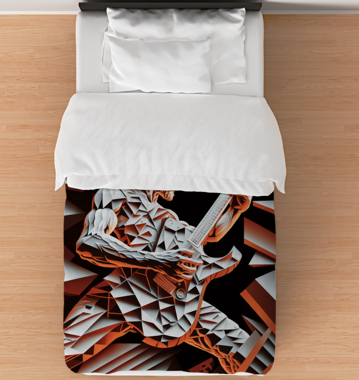 Folklore Fabric Duvet Cover