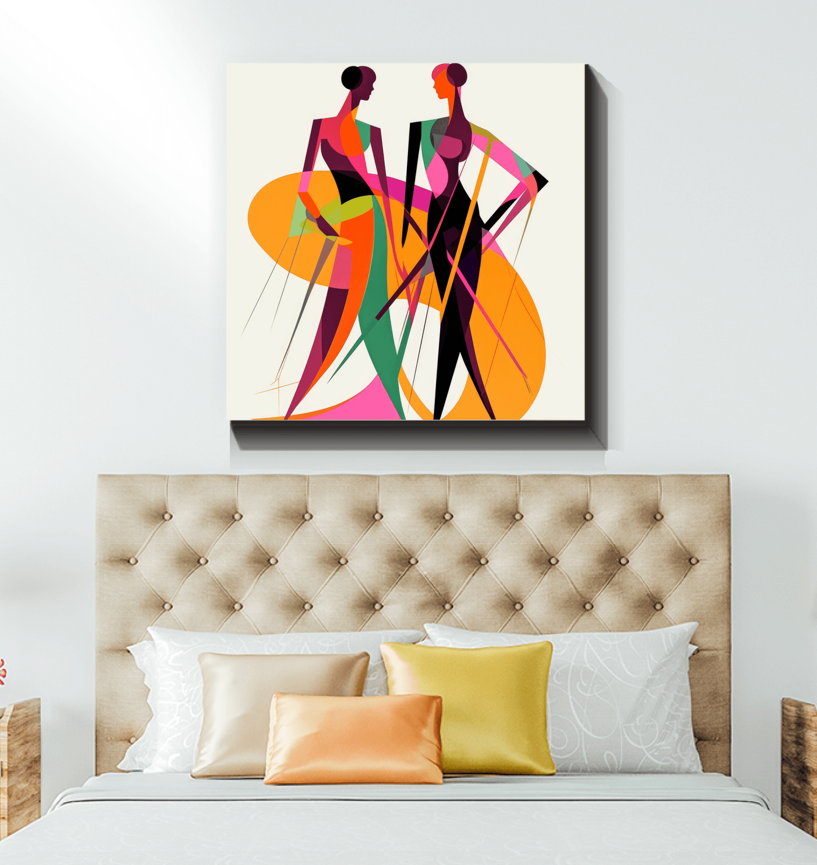 Glamour Graffiti Runway Fusion Canvas - Beyond T-shirts