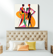 Glamour Graffiti Runway Fusion Canvas - Beyond T-shirts