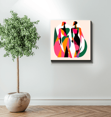 Artistic Expression Runway Elegance Canvas - Beyond T-shirts