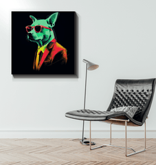 Loyal Companion Canvas Art - Beyond T-shirts