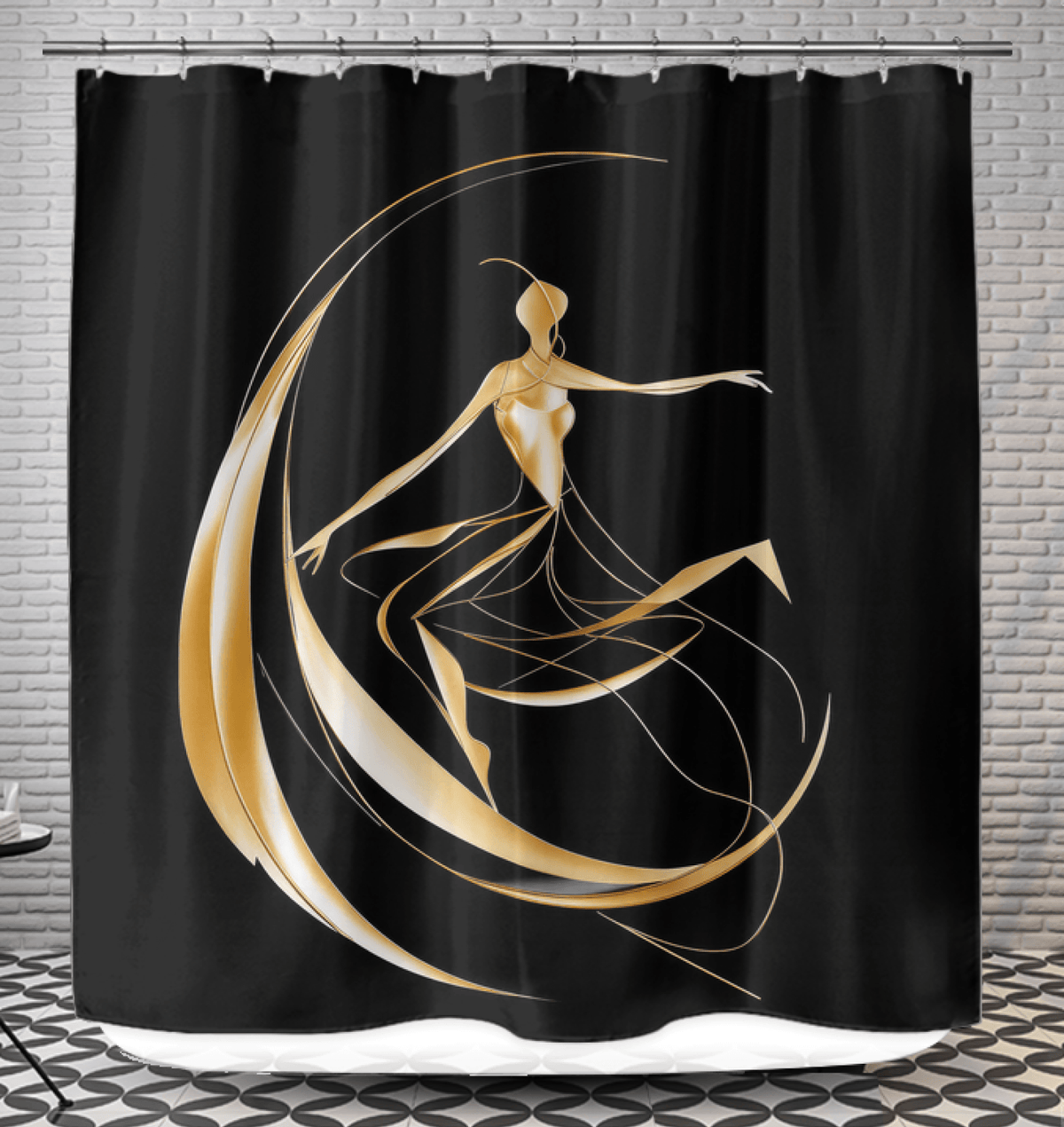 Vibrant Vogue Shower Curtain - Beyond T-shirts