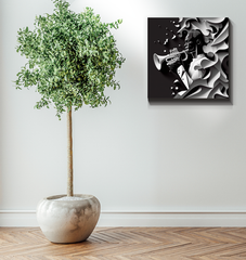 Power Ballad Wrapped Canvas