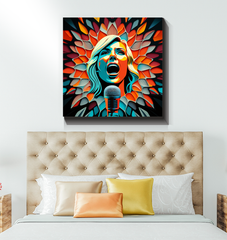 Electro Pop Canvas